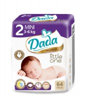 Dada Premium Little One 2 MINI – 64 ks / 3‑6 kg